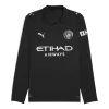 Camiseta Manga Larga Manchester City 2025/26 Segunda Equipación - Versión Hincha - camisetasfutbol