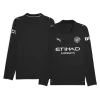 Camiseta Manga Larga Manchester City 2025/26 Segunda Equipación - Versión Hincha - camisetasfutbol