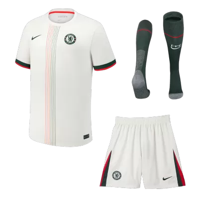 Conjunto Completo Chelsea 2025/26 Segunda Equipación - camisetasfutbol