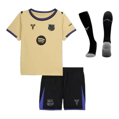 Miniconjunto Completo Barcelona 2025/26 Segunda Equipación Niño - camisetasfutbol