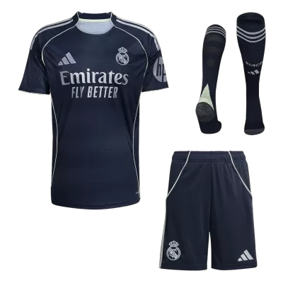 Conjunto Completo Real Madrid 2025/26 Segunda Equipación - camisetasfutbol