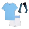 Miniconjunto Completo Manchester City 2025/26 Primera Equipación Niño - camisetasfutbol