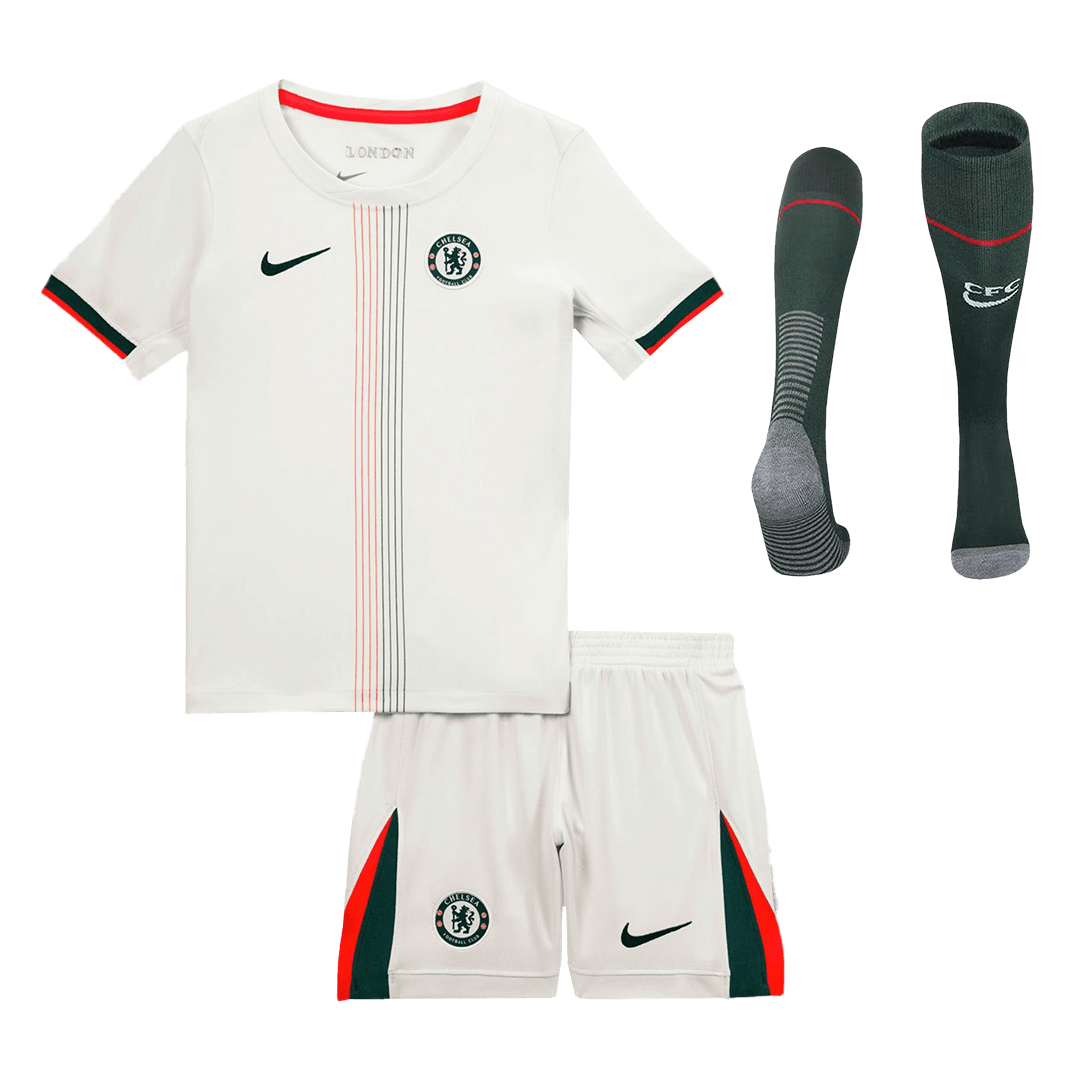 Miniconjunto Completo Chelsea 2025/26 Segunda Equipación Niño - camisetasfutbol