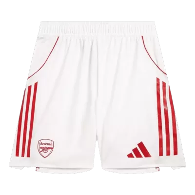 Pantalón Corto Auténtica Arsenal 2025/26 Primera Equipación - camisetasfutbol