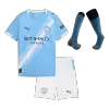 Miniconjunto Completo Manchester City 2025/26 Primera Equipación Niño - camisetasfutbol