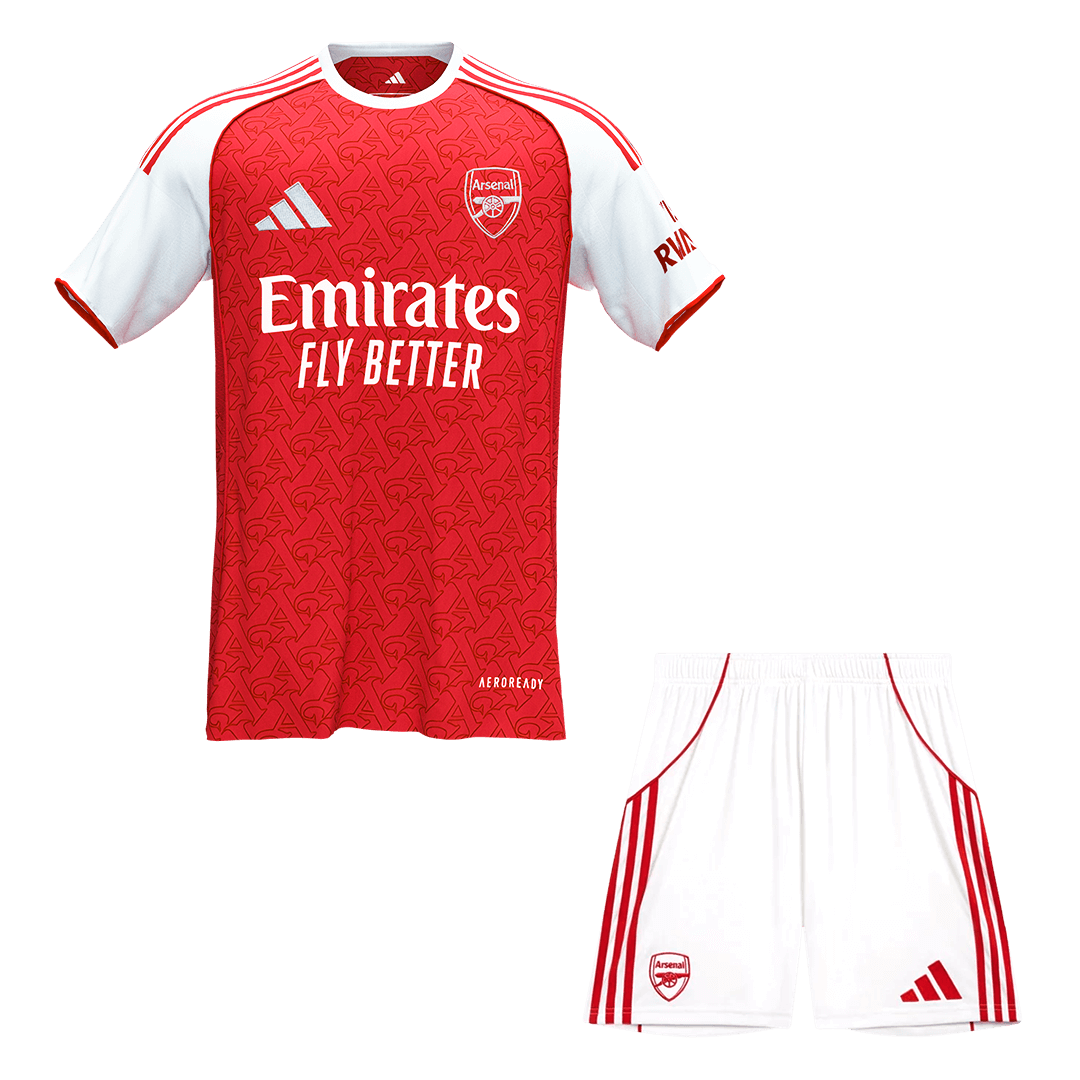 Calidad Premium Conjunto Arsenal 2025/26 Primera Equipación (Camiseta + Pantalón Corto) - camisetasfutbol
