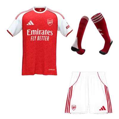 Calidad Premium Conjunto Completo Arsenal 2025/26 Primera Equipación - camisetasfutbol