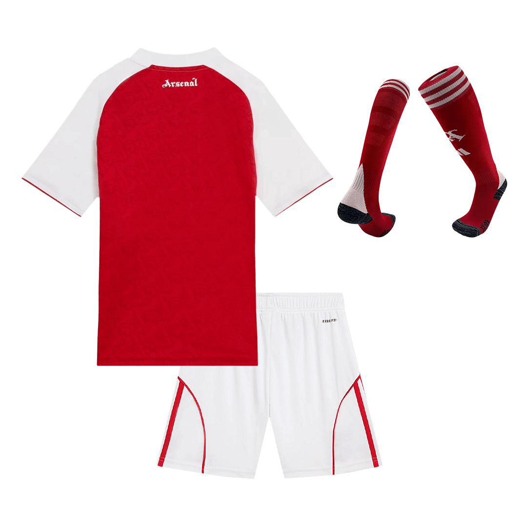 Miniconjunto Completo Arsenal 2025/26 Primera Equipación Niño - camisetasfutbol