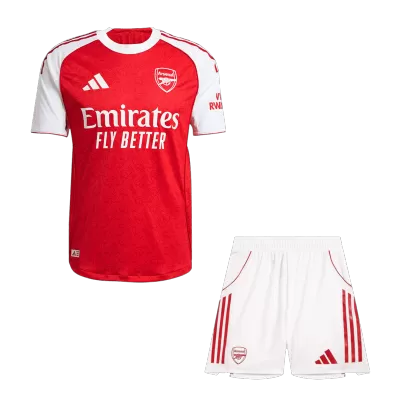 Conjunto Auténtico Arsenal 2025/26 Primera Equipación - camisetasfutbol