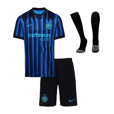 Miniconjunto Completo Inter de Milán 2025/26 Primera Equipación Niño - camisetasfutbol