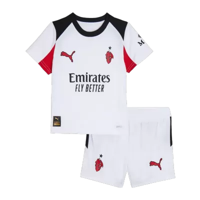 Miniconjunto AC Milan 2025/26 Segunda Equipación Niño - camisetasfutbol