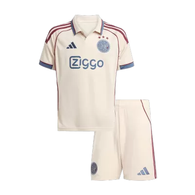 Miniconjunto Ajax 2025/26 Tercera Equipación Niño - camisetasfutbol