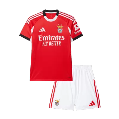 Miniconjunto Benfica 2025/26 Primera Equipación Niño - camisetasfutbol