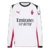 Camiseta Manga Larga AC Milan 2025/26 Segunda Equipación - Versión Hincha - camisetasfutbol
