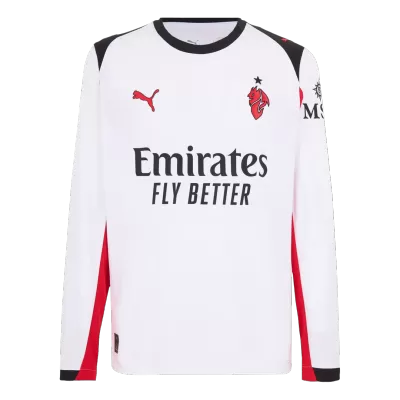 Camiseta Manga Larga AC Milan 2025/26 Segunda Equipación - Versión Hincha - camisetasfutbol
