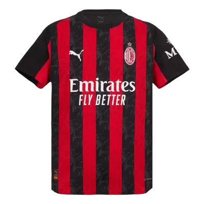 Camiseta Auténtica AC Milan 2025/26 Primera Equipación - Versión Jugador - camisetasfutbol