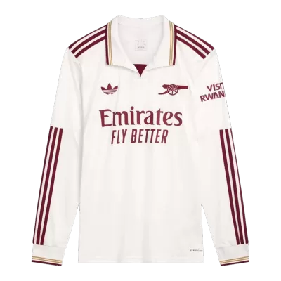 Camiseta Manga Larga Arsenal 2025/26 Tercera Equipación - Versión Hincha - camisetasfutbol
