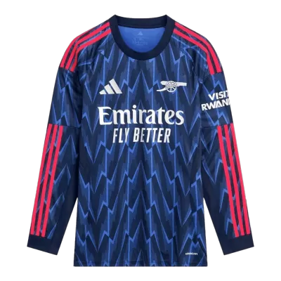 Camiseta Manga Larga Arsenal 2025/26 Segunda Equipación - Versión Hincha - camisetasfutbol