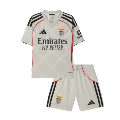 Miniconjunto Benfica 2025/26 Segunda Equipación Niño - camisetasfutbol