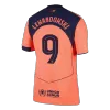 UCL Camiseta Auténtica LEWANDOWSKI #9 Barcelona 2025/26 Tercera Equipación - Versión Jugador - camisetasfutbol