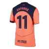 UCL Camiseta Auténtica RAPHINHA #11 Barcelona 2025/26 Tercera Equipación - Versión Jugador - camisetasfutbol