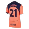 UCL Camiseta Auténtica F.DE JONG #21 Barcelona 2025/26 Tercera Equipación - Versión Jugador - camisetasfutbol