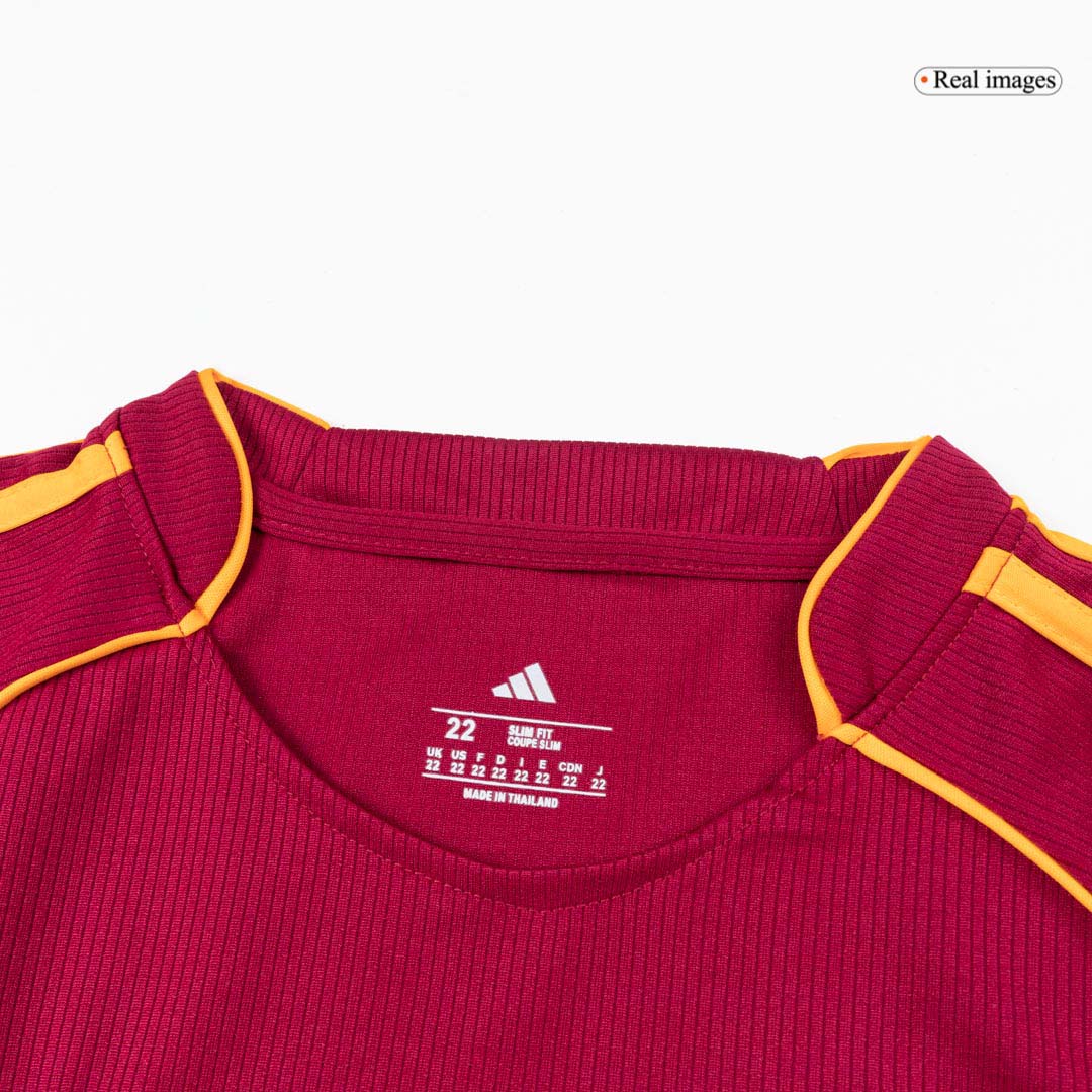 Miniconjunto Roma 2025/26 Primera Equipación Niño - camisetasfutbol