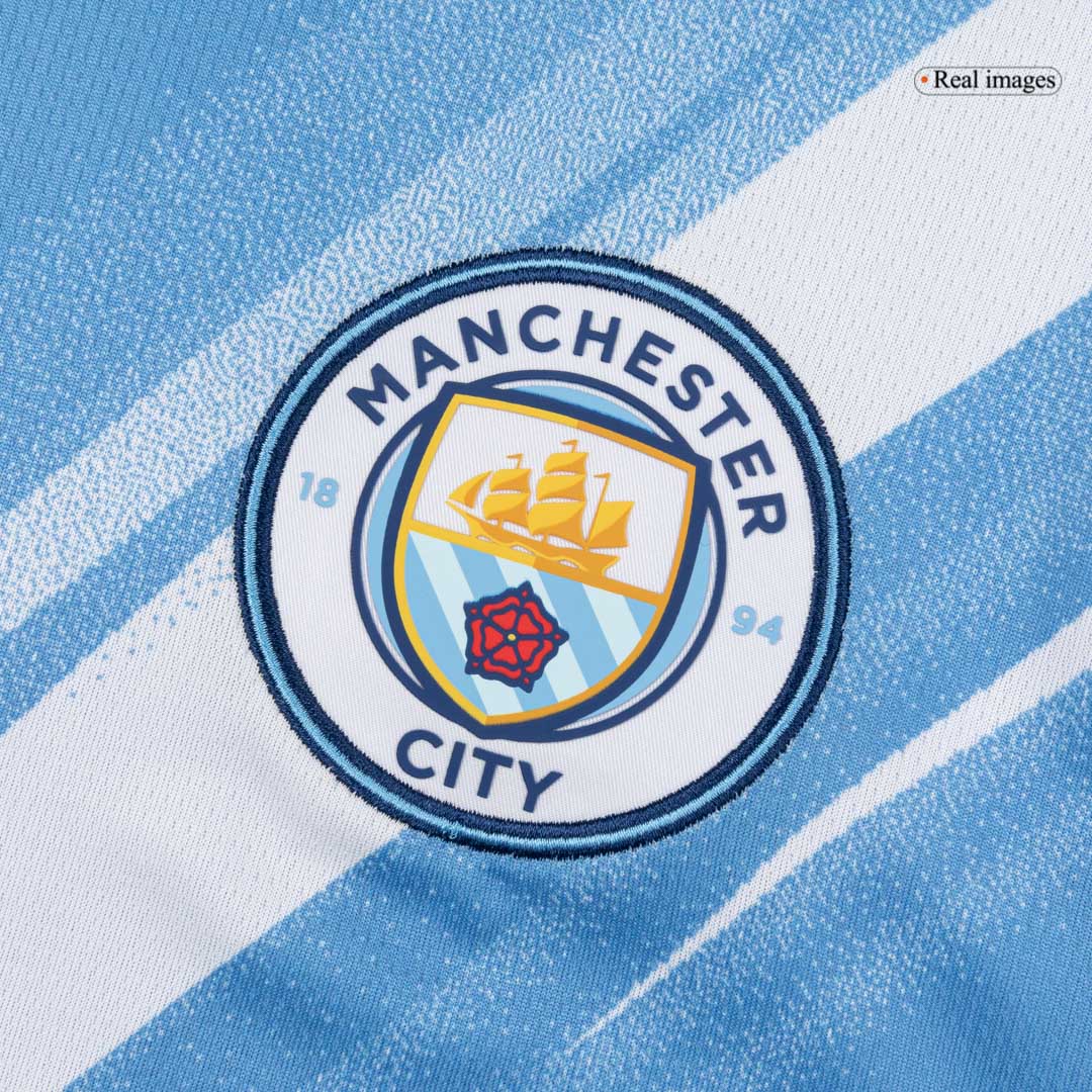 Calidad Premium Conjunto Manchester City 2025/26 Primera Equipación (Camiseta + Pantalón Corto) - camisetasfutbol