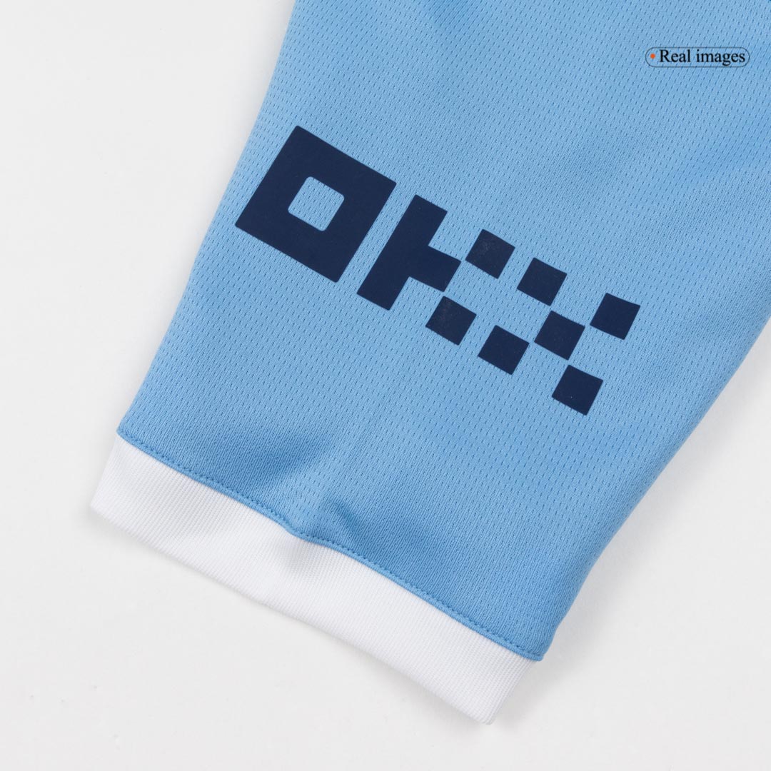 Calidad Premium Conjunto Manchester City 2025/26 Primera Equipación (Camiseta + Pantalón Corto) - camisetasfutbol