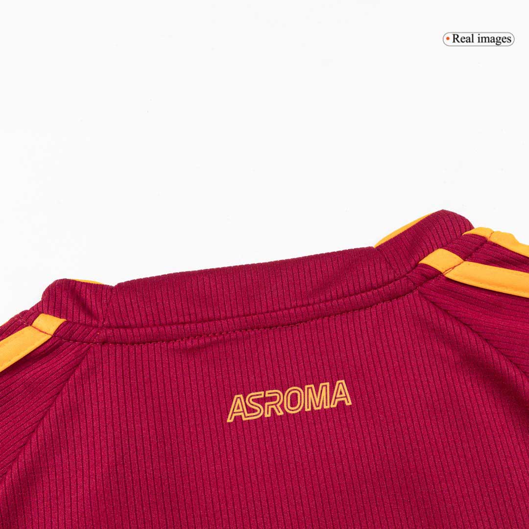 Miniconjunto Roma 2025/26 Primera Equipación Niño - camisetasfutbol