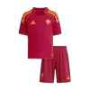Miniconjunto Roma 2025/26 Primera Equipación Niño - camisetasfutbol