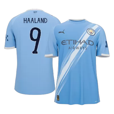 Calidad Premium Camiseta HAALAND #9 Manchester City 2025/26 Primera Equipación Copa del Mundo -Versión Hincha - camisetasfutbol