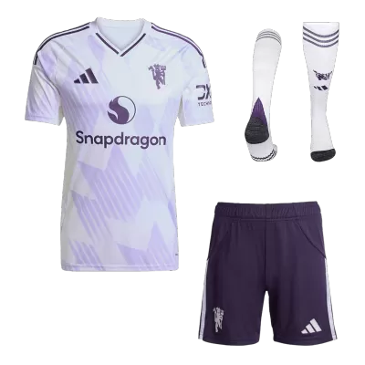 Conjunto Completo Manchester United 2025/26 Segunda Equipación - camisetasfutbol
