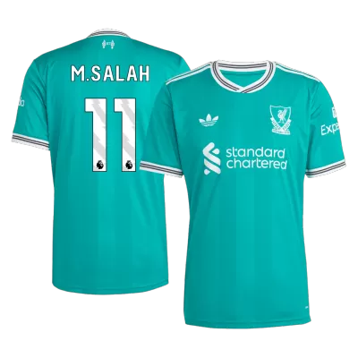 Camiseta M.SALAH #11 Liverpool 2025/26 Tercera Equipación - Versión Hincha - camisetasfutbol