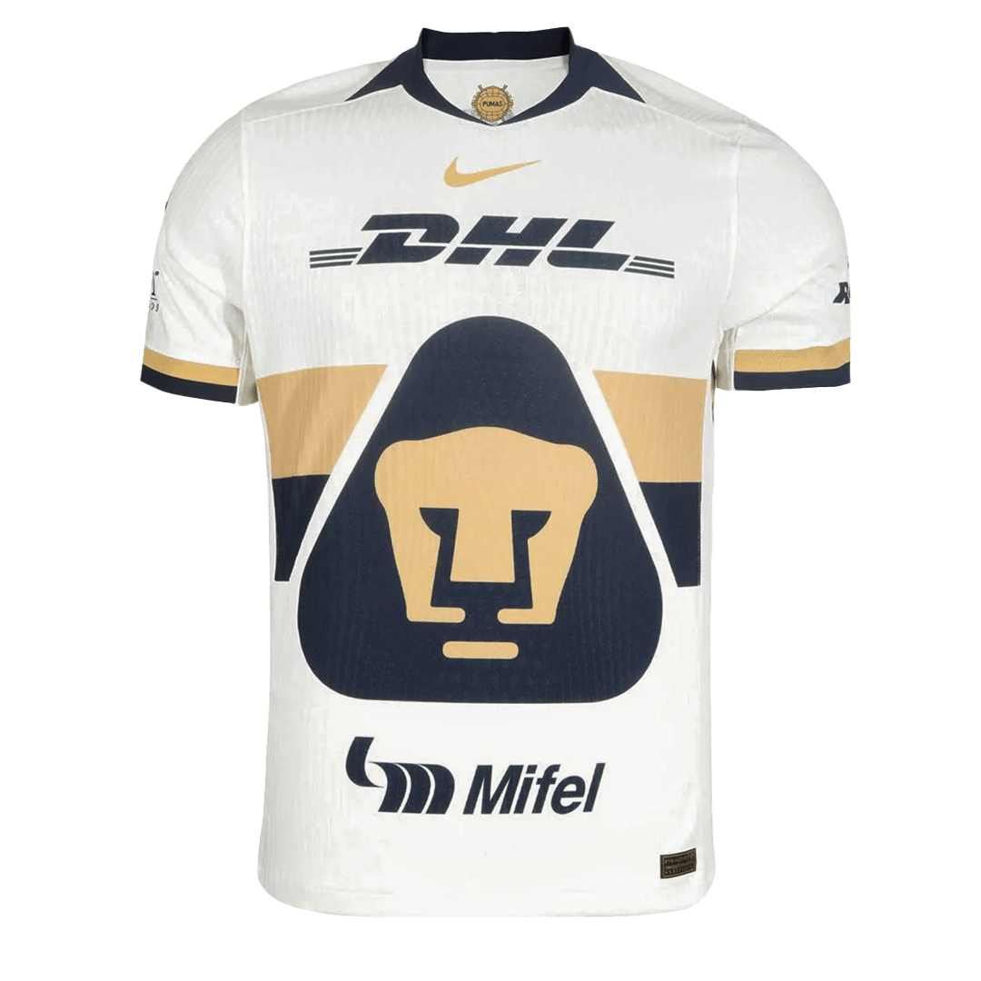 Camiseta Auténtica Pumas UNAM 2025/26 Primera Equipación - Versión Jugador - camisetasfutbol