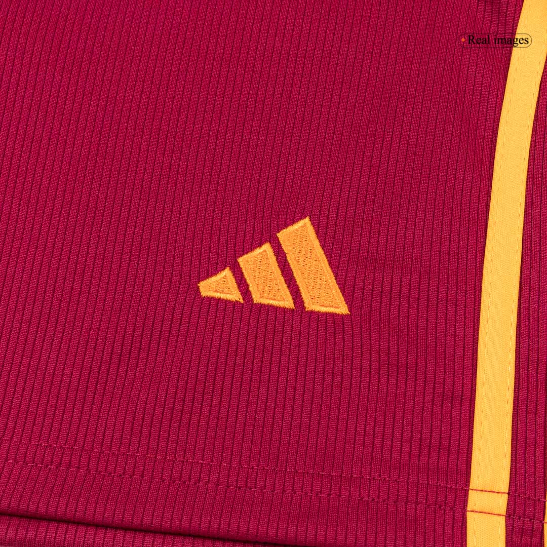 Miniconjunto Roma 2025/26 Primera Equipación Niño - camisetasfutbol