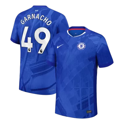 Camiseta Auténtica GARNACHO #49 Chelsea 2025/26 Primera Equipación - Versión Jugador - camisetasfutbol