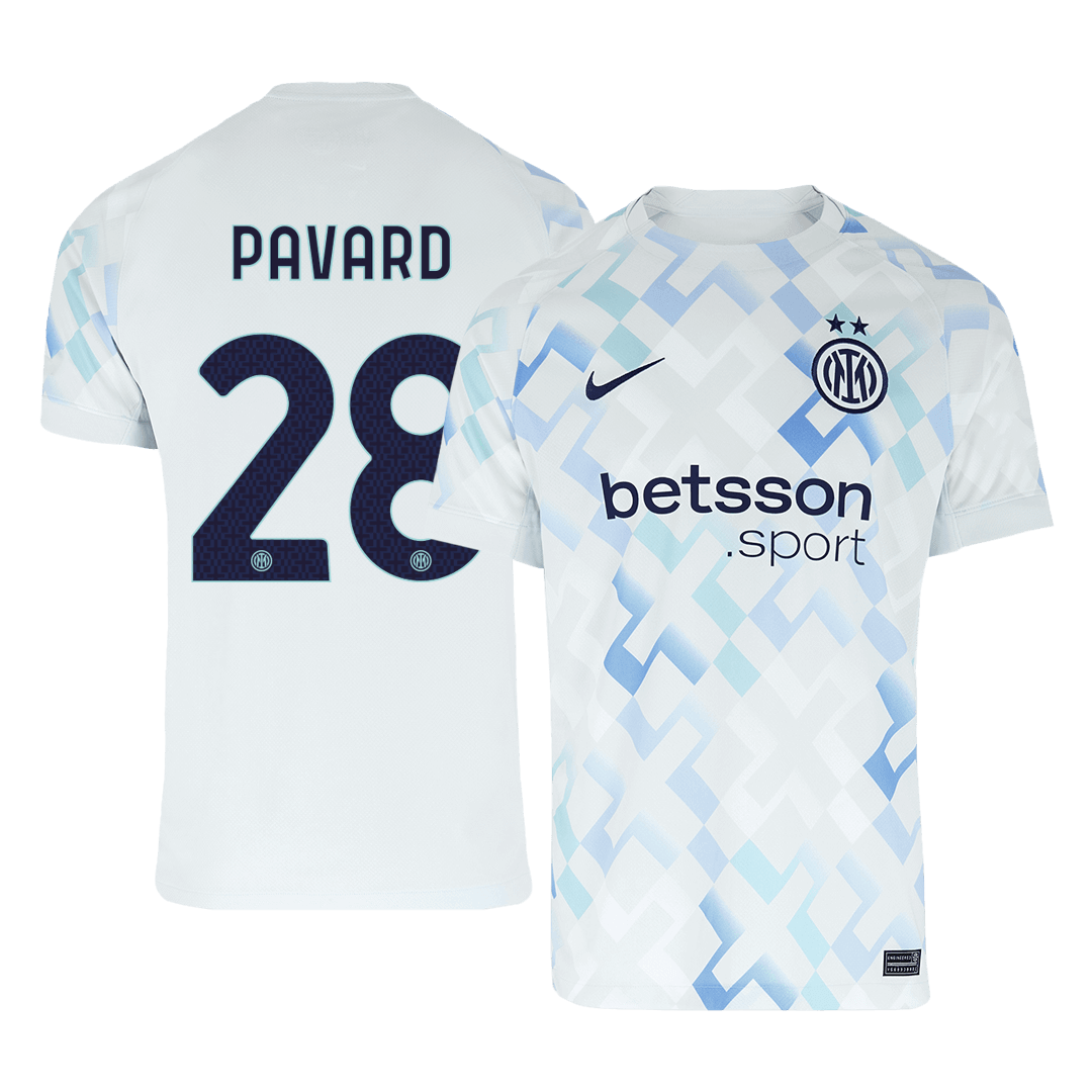 Camiseta PAVARD #28 Inter de Milán 2025/26 Segunda Equipación - Versión Hincha - camisetasfutbol