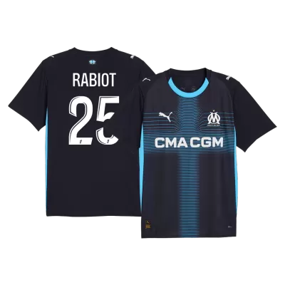 Camiseta RABIOT #25 Marseille 2025/26 Segunda Equipación - Versión Hincha - camisetasfutbol
