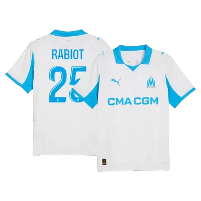 Camiseta RABIOT #25 Marseille 2025/26 Primera Equipación - Versión Hincha - camisetasfutbol