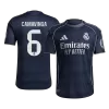 Camiseta Auténtica CAMAVINGA #6 Real Madrid 2025/26 Segunda Equipación - Versión Jugador - camisetasfutbol
