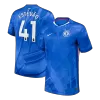 Calidad Premium Camiseta ESTÊVÃO #41 Chelsea 2025/26 Primera Equipación -Versión Hincha - camisetasfutbol