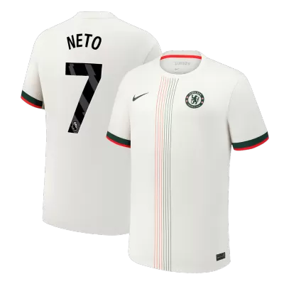 Camiseta NETO #7 Chelsea 2025/26 Segunda Equipación - Versión Hincha - camisetasfutbol