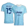 Camiseta KALULU #15 Juventus 2025/26 Segunda Equipación - Versión Hincha - camisetasfutbol