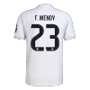 Camiseta Auténtica F.MENDY #23 Real Madrid 2025/26 Primera Equipación - Versión Jugador - camisetasfutbol