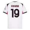 Camiseta FOFANA #19 AC Milan 2025/26 Segunda Equipación - Versión Hincha - camisetasfutbol