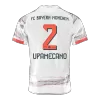 Camiseta Auténtica UPAMECANO #2 Bayern Munich 2025/26 Segunda Equipación - Versión Jugador - camisetasfutbol