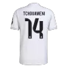 Camiseta Auténtica TCHOUAMENI #14 Real Madrid 2025/26 Primera Equipación - Versión Jugador - camisetasfutbol