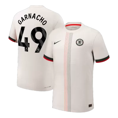 Camiseta Auténtica GARNACHO #49 Chelsea 2025/26 Segunda Equipación - Versión Jugador - camisetasfutbol