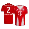Camiseta Auténtica UPAMECANO #2 Bayern Munich 2025/26 Primera Equipación - Versión Jugador - camisetasfutbol